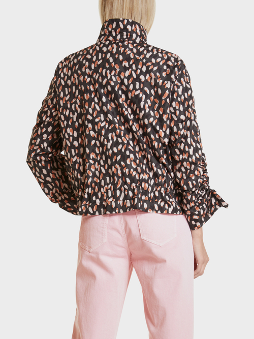 Bedruckte Outdoorjacke