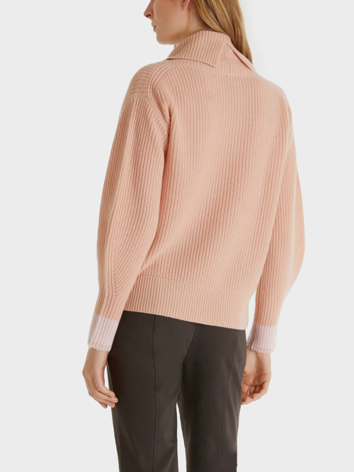 Rollkragenpullover mit Kaschmir