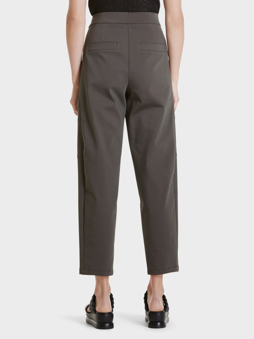 Weite High-Waist-Stretchhose