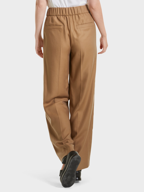 High-Waist-Hose mit weitem Bein