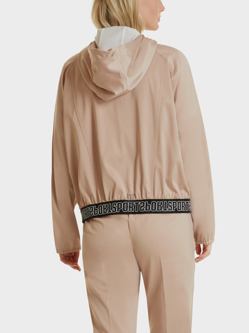 Blousonjacke aus Satin