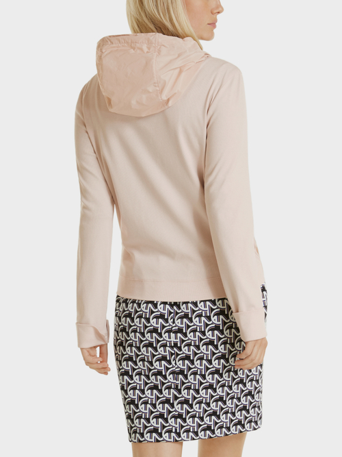 Jacke aus Materialmix