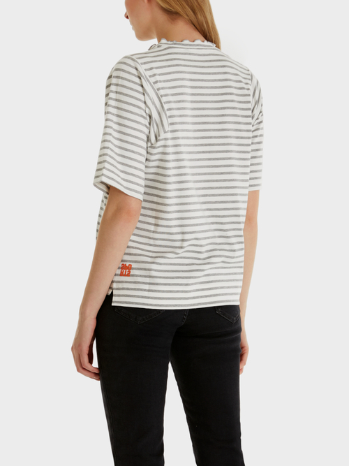 Shirt aus Baumwollstretch