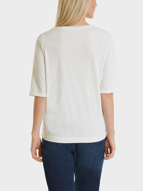 Shirt mit Pailletten-Stickerei