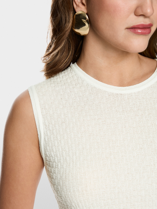 ‘Knitted in Germany’ viscose top