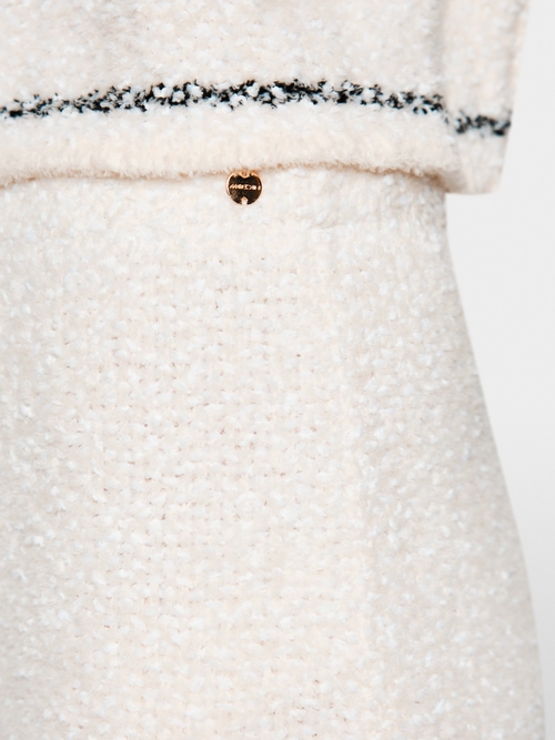 Jupe mi-longue « Knitted in Germany »