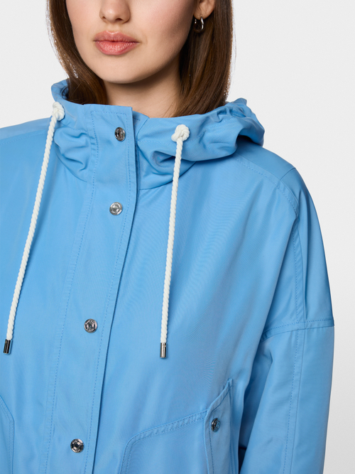 Outdoorjacke mit Kapuze