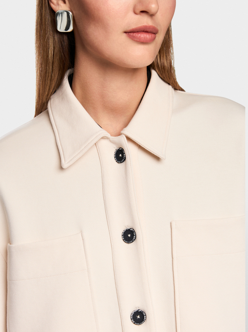 Soft shirt blouse jacket