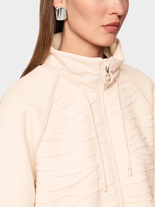 Jacket with animal print