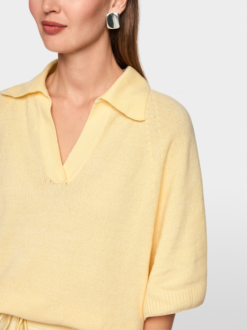 Knitted in Germany polo shirt