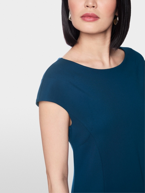 Stretch viscose dress