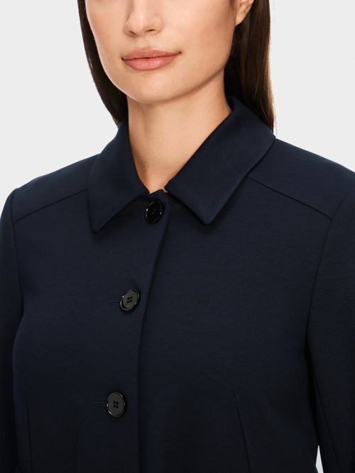 Short jacket with Kent collar