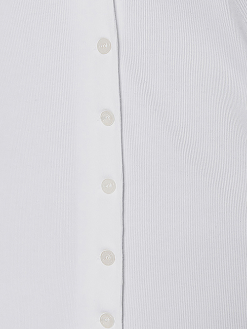 Long cardigan, fine-ribbed material