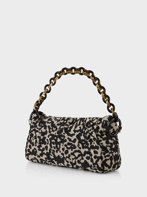 Henkeltasche mit Leomuster