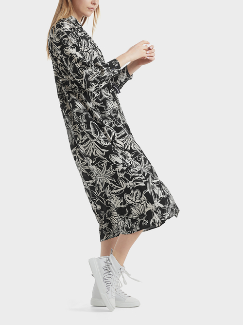 Hemdblusenkleid aus Seide
