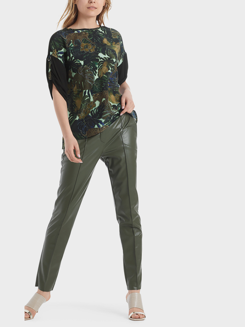 Blusenshirt mit Seide