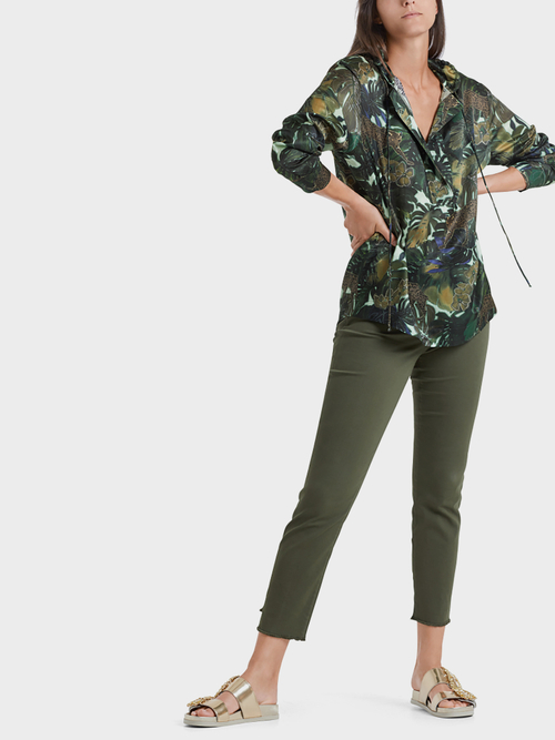 Blusenshirt mit Kapuze