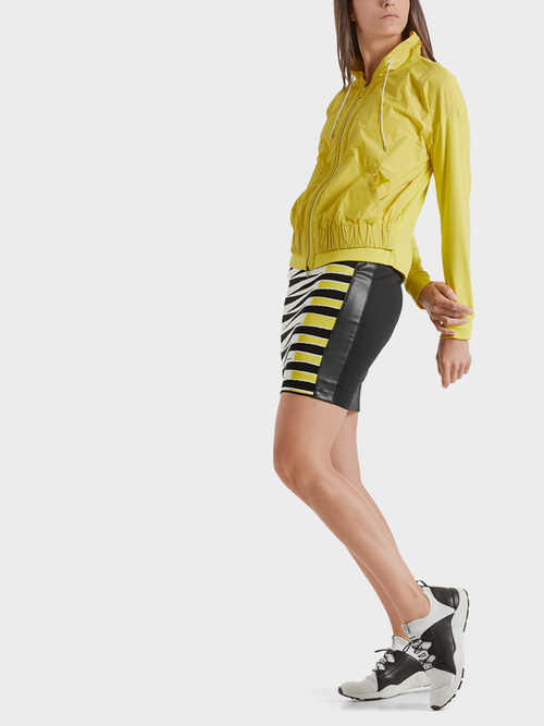 Jacke aus Materialmix