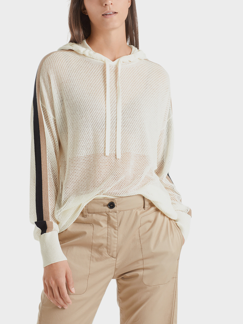 Ajourpullover mit Kaschmiranteil