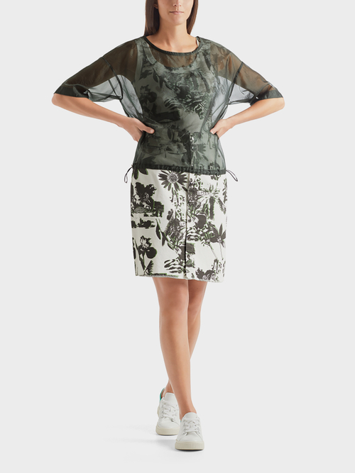 Shirt aus Organza