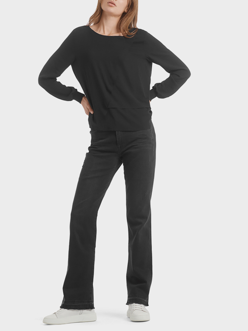 Blusenshirt mit Volantdetails