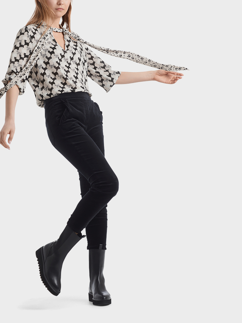 Blusenshirt mit Animal-Print
