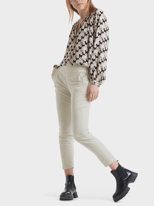 Verzierte Samthose