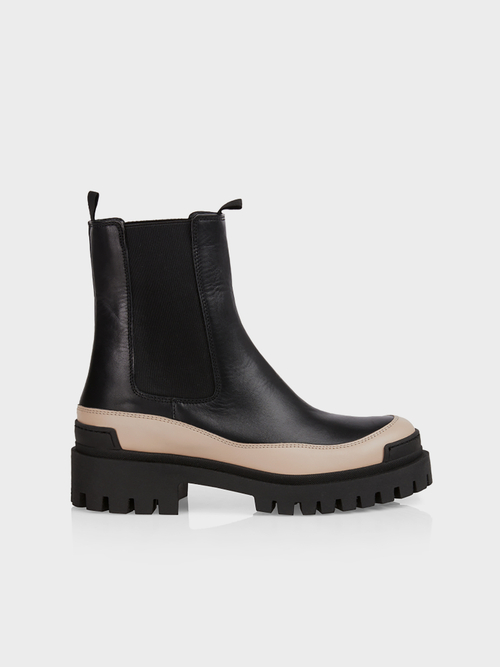 Chelsea-Boots mit Statement-Sohle