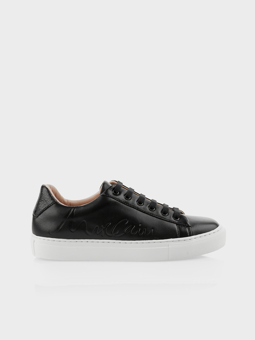 Cassettesneakers met logo-stempeling