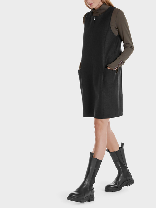 Flanellen jurk 'Knitted in Germany'