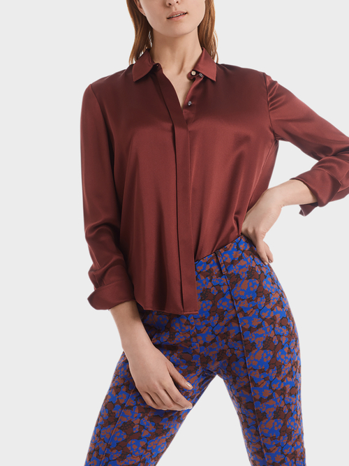 Prachtige blouse van zijden satijn
