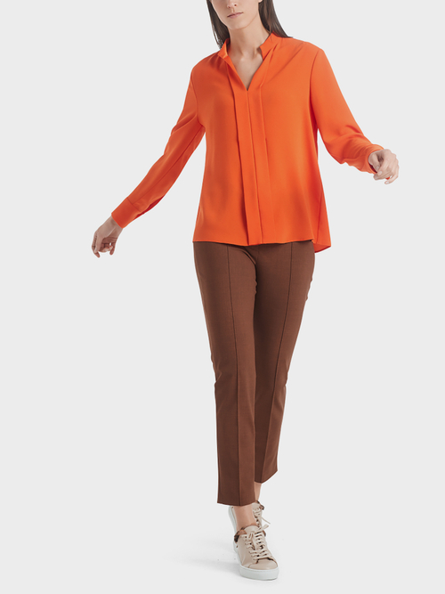 Stilvolle Bluse mit Faltendetail