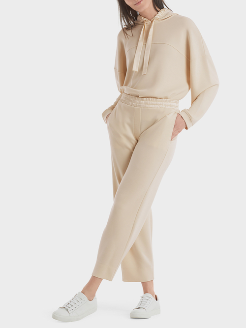 Ritzy jogging pants with silk waistband
