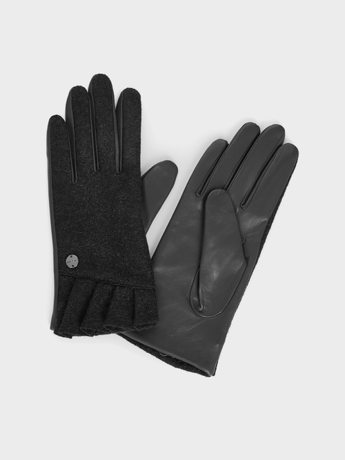 Vrouwelijke leren handschoenen