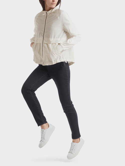 Jacke aus Materialmix