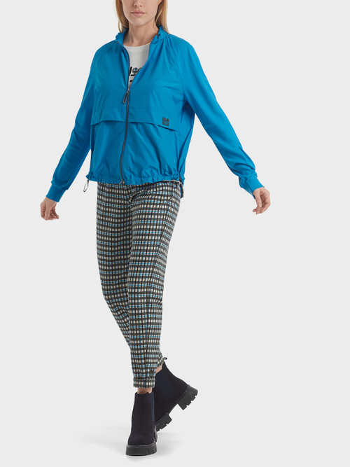 Jacke aus Materialmix