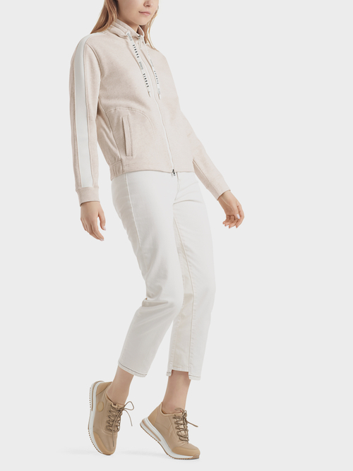 Jacke mit Lurexfäden