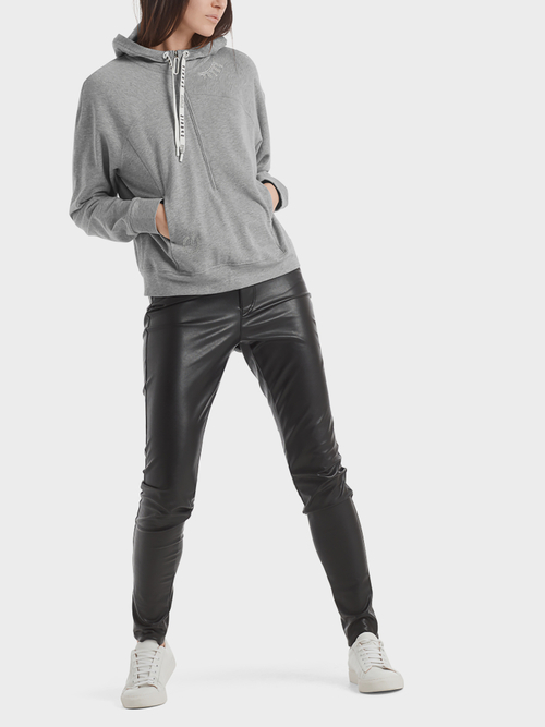 Sweatshirt with glitter icons
