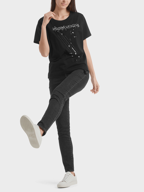 Shirt mit Stickerei