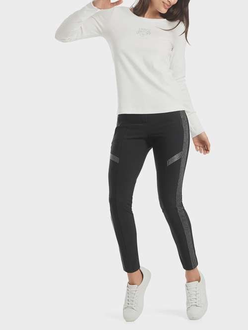 Shirt met tijgermotief