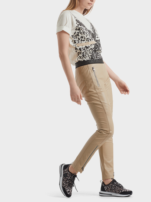 Pantalon en similicuir nappa
