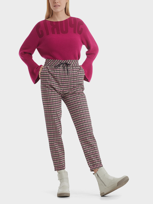 Pantalon van stretchjersey
