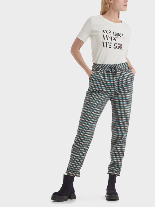 Pantalon van stretchjersey