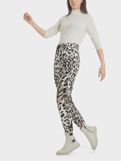 Pantalon en doux jersey stretch