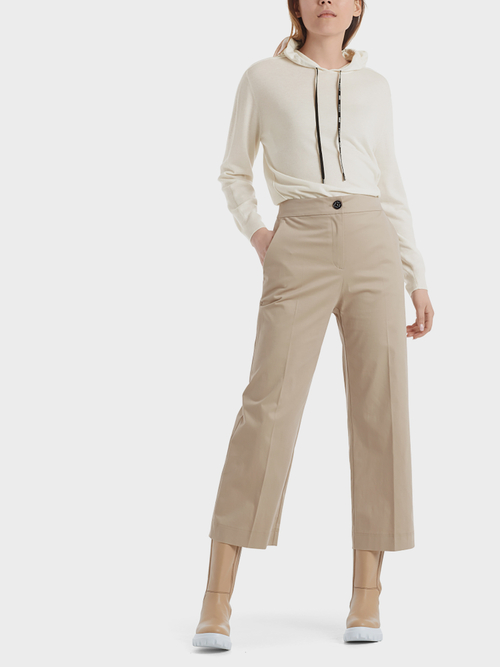 Pants with wide legs