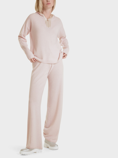 Knitted pants in new wool and cashmere