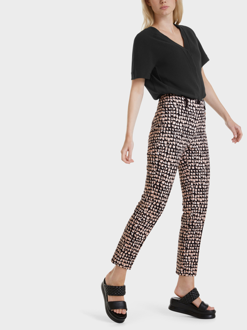Print-Hose aus Jersey