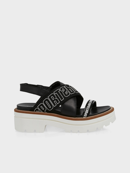 Profilsandalen mit Logo