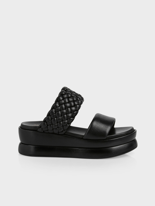 Keilsandalen mit Flechtriemen