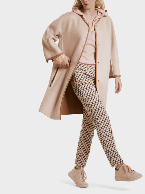 Manteau réversible double face exclusif